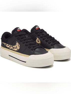 Nike Court Legacy Lift Platform Sneaker Sz 11